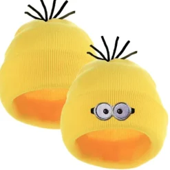 [KK] Halloween Gul Hue Minions Kostume Tilbehør Voksen Hue Hat Cosplay Fest, Kostumer til Børn Voksne B