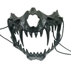 [KK] Halloweenmaske Maskerade Rollespil Varulvemaske Halvansigt Dødningehoved Skræksmaske