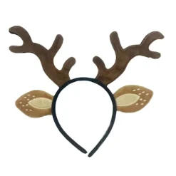 [KK] Julehjorteøre-hårbånd kompatibelt med kvinder piger Halloween hjorteudklædningstilbehør Hjorte-hårbånd Hjortehale Hjortenæse Spotted variant BN | Fyndiq