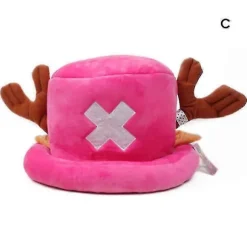 [KK] Vinterhue med varm plys, sød tegneserie Tony Chopper-kompatibel, passer til kvinder, julegaver_SSDLV B