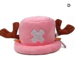 [KK] Vinterhue med varm plys, sød tegneserie Tony Chopper-kompatibel, passer til kvinder, julegaver_SSDLV B
