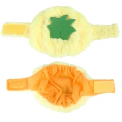 Kæledyr hat, Teddy, ananas hovedbeklædning, kat, hat, åben øre kattehoved