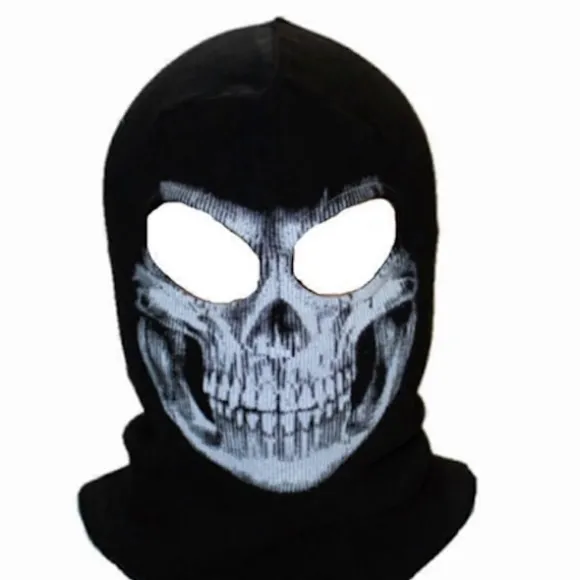 Klovn Fuld Ansigt Dækning Call of Duty Ghost Maske Cosplay Kostume Rekvisit