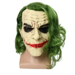 Klovnemaske Hovedbeklædning COS Halloween Maske Horror Dekoration