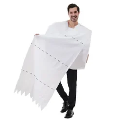Kæmpe Toiletrulle Kostume til Voksne Halloween 69.5*78CM