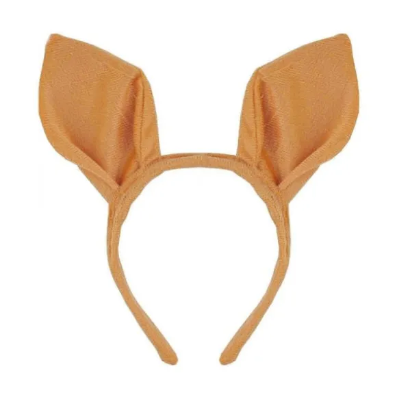 Kænguru Kostume Tilbehør Sæt Kænguru Ører Hårbøjler, Sløjfer, Næse, Handske Hale Tilbehør Kænguru Kostume Småbørn kangaroo ears