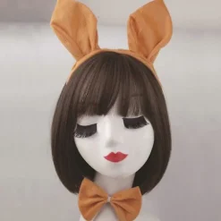 Kænguru Kostume Tilbehør Sæt Kænguru Ører Hårbøjler, Sløjfer, Næse, Handske Hale Tilbehør Kænguru Kostume Småbørn kangaroo ears