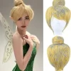 Kort Lige Gyldenblond Cosplay Paryk til Halloweenfest