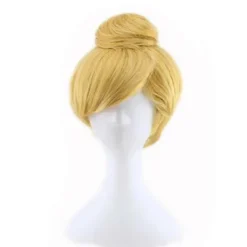 Kort Lige Gyldenblond Cosplay Paryk til Halloweenfest