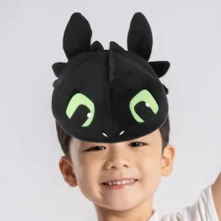 Kostume Beanie Hat Blød Hat Hyggelig Klæd-Ud Tandløs Tegneserie Legetøj Hovedbeklædning Til Maskerade Halloween Sceneoptræden Karneval