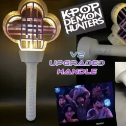 KPop Demon Hunter Light Stick Cosplay Koncert Cheerleading Stick Farverige Lys Støtte Gadget Gruppe Halloween Fest Rekvisitter Tilbehør (HUNTRIX) （HUNTRIX） | Fyndiq