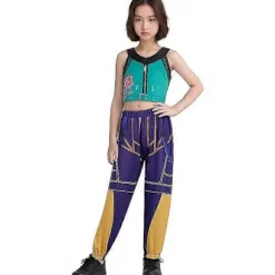 Kpop Demon Hunters Cosplay Kostume - Rumi Mira Zoey Fancy Kjole Outfit, Anime Rollespil Kostume til Kvinder _B Zoey 100