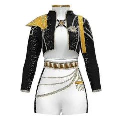 Kpop Demon Hunters Cosplay Kostumesæt - Rumi Mira Zoey Halloween Karnevalskostume, Party Maskeradekjole til Kvinder, Anime Rollespil Rumi_yux Rumi Adult XXL | Fyndiq
