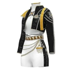Kpop Demon Hunters Cosplay Kostumesæt - Rumi Mira Zoey Halloween Karnevalskostume, Party Maskeradekjole til Kvinder, Anime Rollespil Rumi_yux Rumi Adult XXL | Fyndiq