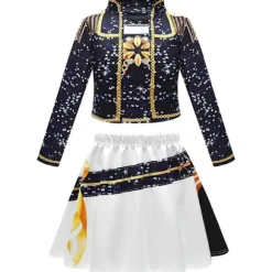 Kpop Demon Hunters Kjole til Piger - Rumi Mira Zoey Fancy Kjoler til Børn A07 130 A07 130
