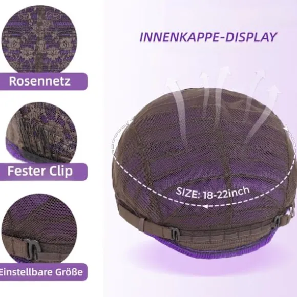 K-Pop Demon Hunters Kostume Sten Paryk Mira Zoe Realistisk Anime Cosplay Lilla Sten Purple Rumi
