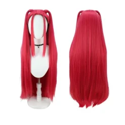 KPop Demon Hunters Mira Cosplay Kostumesæt Halloween Fest Fancy Kjole til Kvinder S-XXL _b Only Wigs