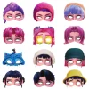 Kpop! Dæmonjæger - Maske - Maskerade - Festdekorationer - 12-dele sæt