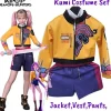 K-Pop Rumi Zoey Mira Demon Hunter Cosplay Kostumesæt [GKS]