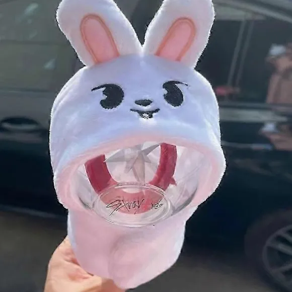 Kpop Stray Kids Lightstick Plys Cover Skzoo Koncert Lys Cover Dukke Tilbehør Kappe Hat Lampeskærm Fans Samling Gave C