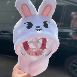 Kpop Stray Kids Lightstick Plys Cover Skzoo Koncert Lys Cover Dukke Tilbehør Frakke Hat Lampeskærm Fans Samling Gave{EE} D D