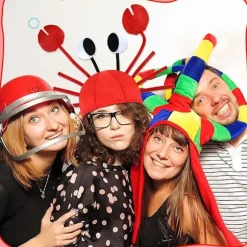 Krabbe Justerbar Party Hat til Børn og Voksne, Karneval, Halloween Dekoration