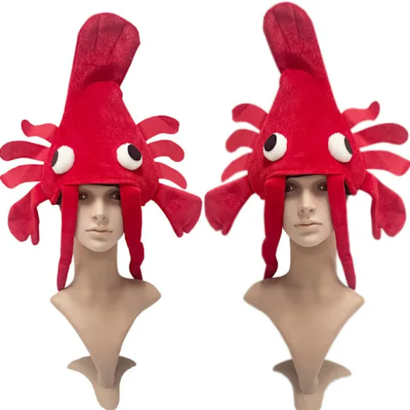 Krebs-Krabben-Hatt Partyhatt Sjov Kreativ Halloween Cosplay