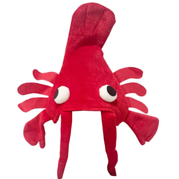 Krebs-Krabben-Hatt Partyhatt Sjov Kreativ Halloween Cosplay