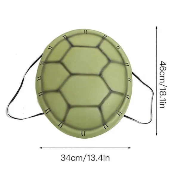 Kunstig Cosplay Skildpadde Skal Kostume EVA Nyhed Rygsæk Skildpadde TOP N4Y0