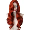 Kvinder Cosplay Jessica Rabbit Lang Bølget Krøllet Paryk