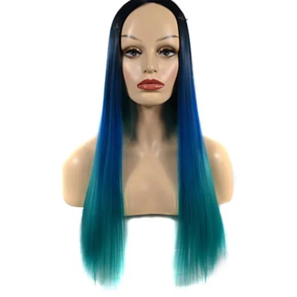 Kvinder Elver Cosplay Middelalderlige Kostumer Renæssance Viktoriansk Gotisk Dronning Kjoler med Korset Halloween Elver Performance Tøj One wig-FF- One wig 4XL | Fyndiq