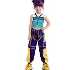 KZQ-2025 Demon Hunter K-Pop Kostume | Halloween Pige Cosplay Kostume Zoe【Tøj】 Zoe【Clothes】 140
