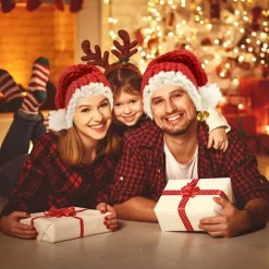 L Voksen Julehat Dame Vinter Strikhue Mode Hat