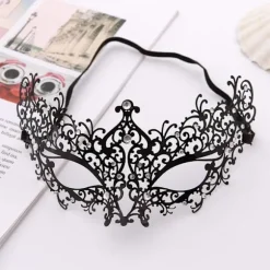 Lady Of Luck Kvinders Maskeradebold Blondermaske Sexy Venetian Maskerade Karneval