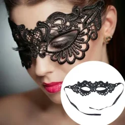 Lady of Luck Venetiansk Maske til Mænd Blonde Maske Venetiansk Mascara Prom Halloween Fest