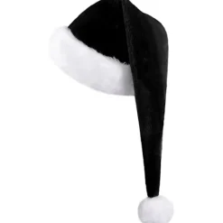 Lang julehat, voksen julemandshat til kvinder og mænd, julemandshat, Voksen