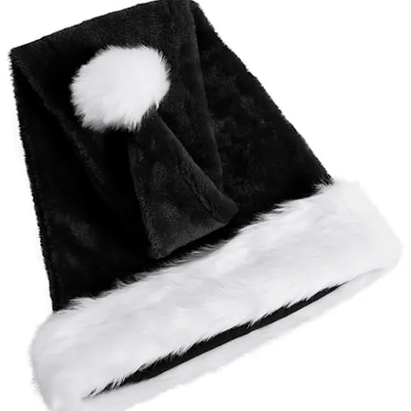 Lang julehat, voksen julemandshat til kvinder og mænd, julemandshat, Voksen