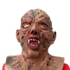 Latex Gummi Zombie Horror Maske til Udklædningsfest Halloween
