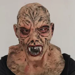 Latex Gummi Zombie Horror Maske til Udklædningsfest Halloween