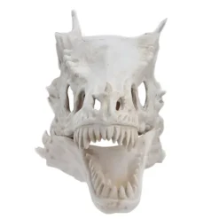 Latex Simulation Dinosaurie Kranie Maske Hovedbeklædning Halloween Kostume Fest Cosplay Rekvisitter Dekoration