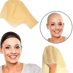 Latex Skaldede Hætter Paryk Hætte Tyk Skaldet Cosplay Hat Maskerade Makeup Kostume til Børn Voksne Halloweenfest