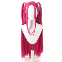 Lavpris kampagneDemon Hunters Kostume Rumi mira zoe Realistisk Anime Cosplay Paryk til Cosplay-konvent_CJYCAS Pink Mira