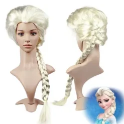 [LCS] Elsas Frost Hårpynt Cosplay-tilbehør (Paryk)