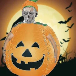 [LCS] Halloween Cosplay Græskar Oppusteligt Kostume Voksne Halloween Fest Sceneoptræden O