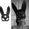 Læder Katte Maske til Kvinder Sexet Halvt Ansigt Øjenmaske Cosplay Kostume Rekvisitter Fest Maskerade Tilbehør