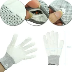 LED Handsker, 1 Par LED Flerfarvede Blinkende Handsker, Blinkende