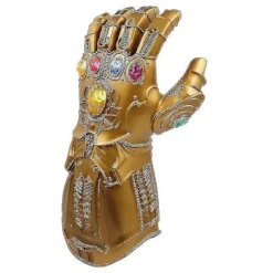 Led Light Up Thanos Infinity Gauntlet Til Den Elektroniske Næve Pvc Handsker Med Batterier