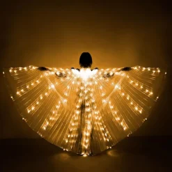 LED Lys Belly Dance Isis Vinger - Bellydance Glow Angel da,ZQKLA