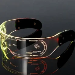 LED Lysende Briller Elektronisk Visir Briller Lysende Briller Rekvisit Til Festival