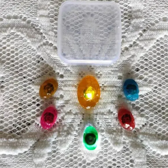 LED Lysende Infinity Handske Thanos Handske med Aftagelig Magnet Infinity Sten